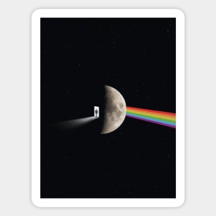 The Dark Side of the Moon Magnet